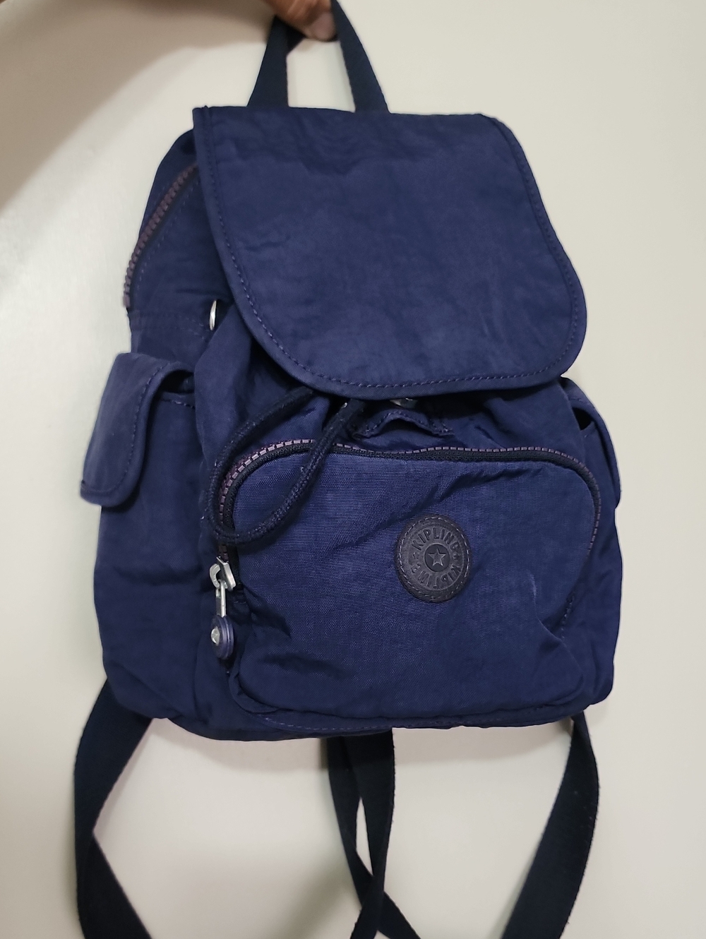 Kipling Navy Blue Mini Backpack